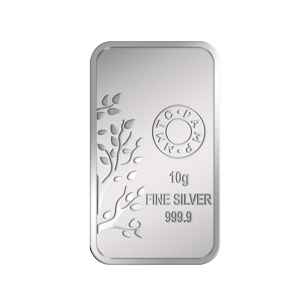 10 g Silver Bar Banyan Tree 999.9 Purity