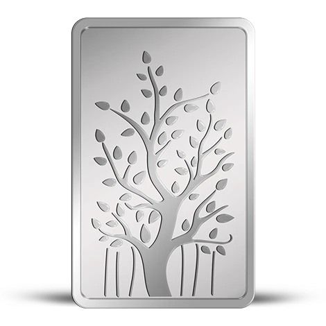 250 g Silver Bar Banyan Tree 999.9 Purity